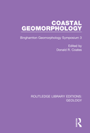 Coastal Geomorphology: Binghamton Geomorphology Symposium 3