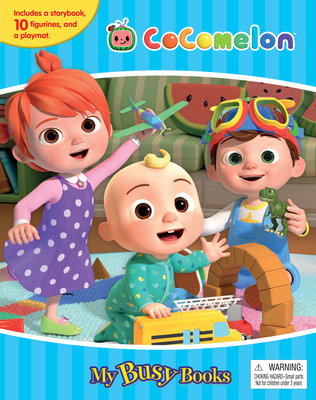 Cocomelon: My Busy Book: With Storybook, 10 Figurines and a Playmat - Publishing, Phidal