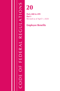 Code of Federal Regulations, Title 20 Employee Benefits 400-499, Revised as of April 1, 2022: Part 1
