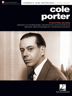 Cole Porter - Singer's Jazz Anthology High Voice Edition with Recorded Piano Accompaniments - Porter, Cole (Composer)