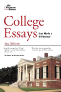 College Essays That Made a Difference