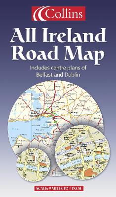 Collins All Ireland Road Map - Harper Collins Publishers