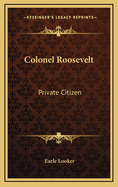 Colonel Roosevelt: Private Citizen