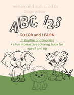 COLOR AND LEARN in English and Spanish