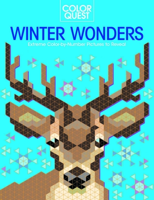 Color Quest: Winter Wonders: Extreme Color-By-Number Pictures to Reveal - Geremia, Daniela