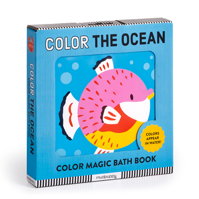 Color the Ocean Color Magic Bath Book - Mudpuppy