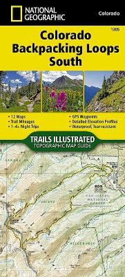 Colorado Backpack Loops South - National Geographic Maps - Trails Illustrated