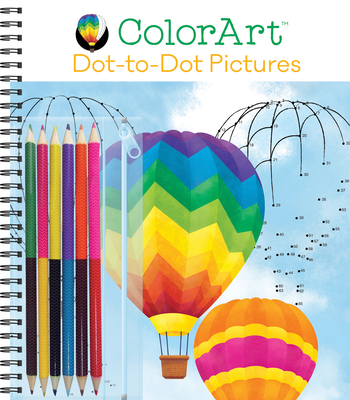 Colorart: Dot-To-Dot Pictures Book with Colored Pencils - Publications International Ltd
