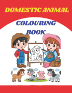 "Colorful Companions: A Domestic Animal Coloring Adventure"