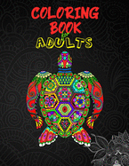 Coloring book for adults: One of the most beautiful collections of mandala style coloring books for adults, to revive your creative streak, but above all to calm stress after a long day at work.