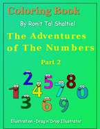 Coloring Book - The Adventures of the Numbers: Subtraction