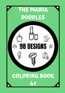 Coloring Book: The Mania Doodles