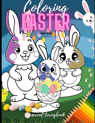Coloring Easter: @Cool.loringbook - Brugere, L, and Freitas, Leandro