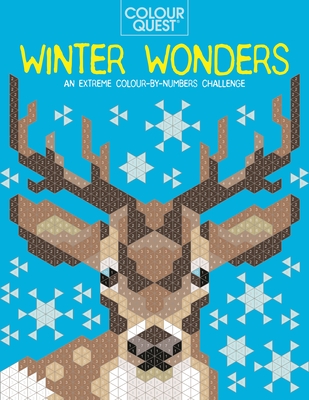 Colour Quest: Winter Wonders: An Extreme Colour by Numbers Challenge - Geremia, Daniela, and Farnsworth, Lauren