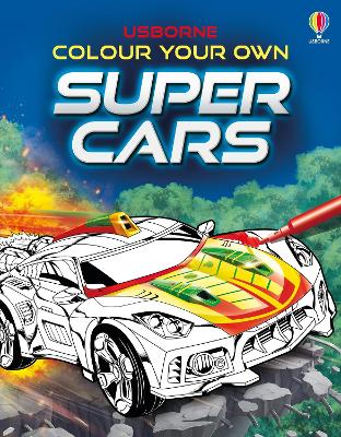 Colour Your Own Supercars - Smith, Sam