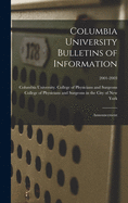 Columbia University Bulletins of Information: Announcement; 2001-2003