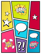 Comic Book - Storyboard - Three Frames: Cool Comic Book And Storyboard with colorful cover. Three Frames 150 pages, 8,5 X 11 inches ( close DIN A4 Size )