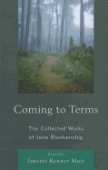 Coming to Terms: The Collected Works of Jane Blankenship