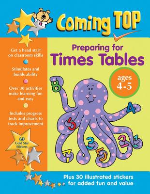 Coming Top: Preparing for Times Tables - Ages 4 - 5 - Somerville Louisa & Smith David