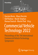 Commercial Vehicle Technology 2022: Proceedings of the 7th International Commercial Vehicle Technology Symposium