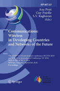 Communications: Wireless in Developing Countries and Networks of the Future: 3rd Ifip Tc 6 International Conference, Wcitd 2010 and Ifip Tc 6 International Conference, Nf 2010, Held as Part of Wcc 2010, Brisbane, Australia, September 20-23, 2010...