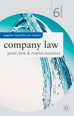 Company Law - Dine, Janet, and Koutsias, Marios