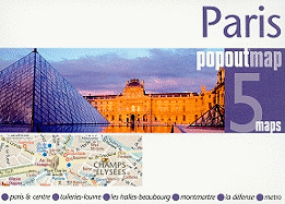 Compass Maps Popoutmap Paris