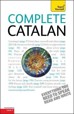 Complete Catalan Beginner to Intermediate Course: Learn to read, write, speak and understand a new language with Teach Yourself - Yates, Alan, and Poch, Anna