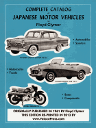 Complete Catalog of Japanese Motor Vehicles