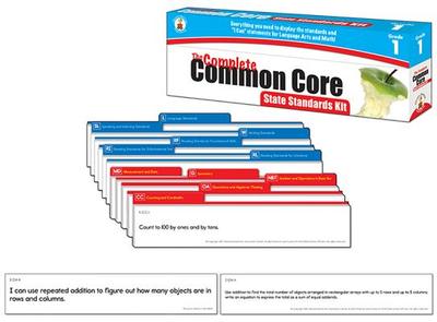 Complete Common Core State Standards Kit, Grade 1 - Carson-Dellosa Publishing (Compiled by)