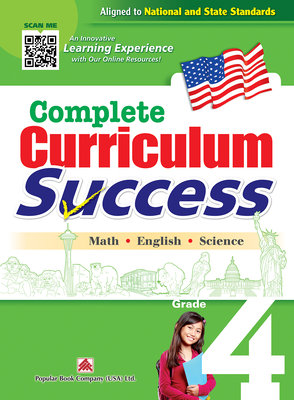 Complete Curriculum Success Grade 4 - Learning Workbook for Fourth Grade Students - English, Math and Science Activities Children Book - Ltd Popular Book Company (Usa) (Creator)