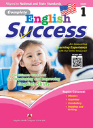 Complete English Success Grade 1 - Learning Workbook for First Grade Students - English Language Activity Childrens Book - Aligned to National and State Standards