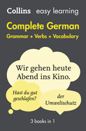 Complete German Grammar Verbs Vocabulary: 3 Books in 1