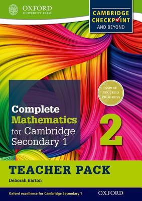 Complete Mathematics for Cambridge Lower Secondary Teacher Pack 2 (First Edition) - Barton, Deborah