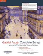 Complete Songs (Medium Voice): The Complete Verlaine Settings, Urtext