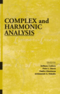 Complex and Harmonic Analysis - Proceedings