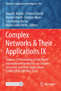 Complex Networks & Their Applications IX: Volume 2, Proceedings of the Ninth International Conference on Complex Networks and Their Applications Complex Networks 2020