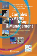 Complex Systems Design & Management: Proceedings of the Seventh International Conference on Complex Systems Design & Management, Csd&M Paris 2016