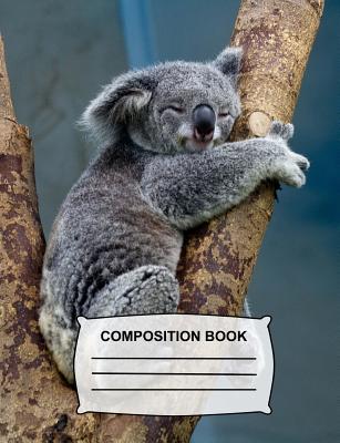 Composition Book: Unruled Blank Sketch Paper - Sketchbook for Kids, Cute Koala Bear Drawing Notebook for School, Journal for Girls, Boys, Students, Teachers Gift, Class and Office Supplies - Blue Sky Press