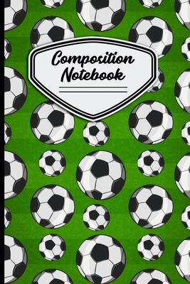 Composition Notebook: 6" X 9" 120 page Soccer Ball Pattern - Designs, Alledras