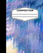 Composition Notebook: Abstract Wide Ruled