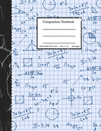 Composition Notebook: Graph Paper Notebook, 4 Squares per inch, 8.5 x 11 in, 150 pages, for Math Students, Algebra, Calculus