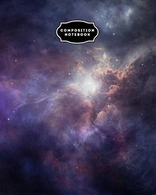 Composition Notebook: Purple Emission Nebula - The Whodunit Creative Design