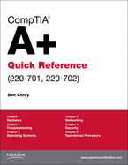 CompTIA A+ Quick Reference (220-701, 220-702) (not for retail sale) - Conry, Ben