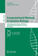 Computational Methods in Systems Biology: 20th International Conference, CMSB 2022, Bucharest, Romania, September 14-16, 2022, Proceedings