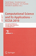 Computational Science and Its Applications - Iccsa 2010: International Conference, Fukuoka, Japan, March 23-26, Proceedings, Part I