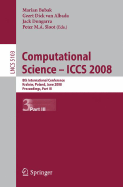Computational Science - ICCS 2008: 8th International Conference, Krakow, Poland, June 23-25, 2008, Proceedings, Part I