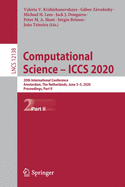 Computational Science - Iccs 2020: 20th International Conference, Amsterdam, the Netherlands, June 3-5, 2020, Proceedings, Part II