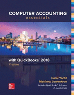 Computer Accounting Essentials Using QuickBooks 2018