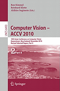 Computer Vision - ACCV 2010: 10th Asian Conference on Computer Vision, Queenstown, New Zealand, November 8-12, 2010, Revised Selected Papers, Part II